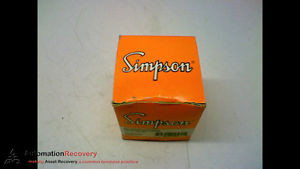 SIMPSON 02609 GAUGE 1257MD---0-5 ACA 2.5 UL WV, NEW