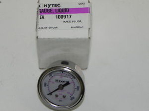 New SPX HYTEC 100917 PRESSURE GAUGE 6000 PSI 1-1/2 DIA