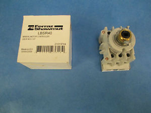 Ferraz Shawmut Manual Motor Controller LBSR40 40A 3P New in Box