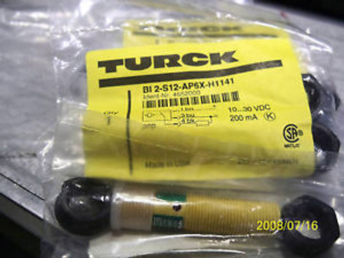TURCK INDUCTIVE PROX SWITCH  Bi2-S12-AP6X-H1141   NEW