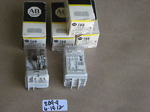 4 New ALLEN BRADLEY CONTROL RELAYS 700-HB32Z24  AND 700-HB32A1