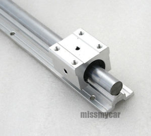 1 Set SBR16-600mm 16mm fully supported linear rail shaft rod+1 SBR16UU   CNC(A)