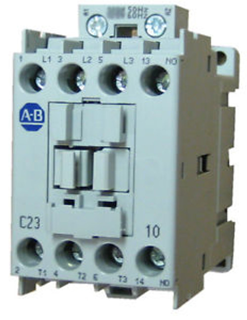 Allen Bradley 100-C23L10 23 AMP 3 Pole Contactor with a 240 volt AC coil