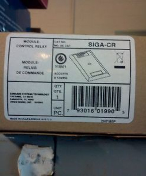 NEW Edwards Systems Technology/SIGA SIGA-CR/SIGACR Control Relay