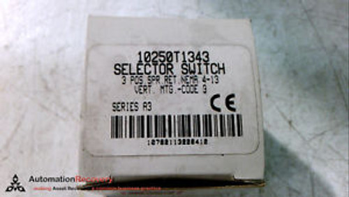 CUTLER-HAMMER 10250T-1343 SERIES R3 SWITCH, NEW