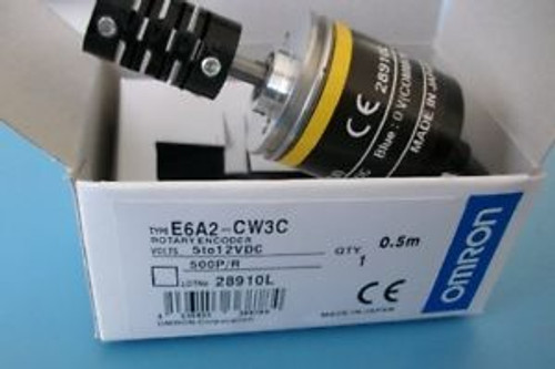 OMRON Rotary Encoder E6A2-CW3C 500P/R E6A2CW3C new in box