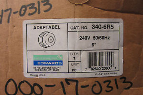 NEW EDWARDS SYSTEMS 340-6R5 BELL 3406R5