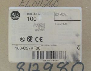 ALLEN BRADLEY 100 C37KF00 230V 3 Pole Contactor