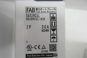 NEW FUJI ELECTRIC SA52RCUL/30 BREAKER