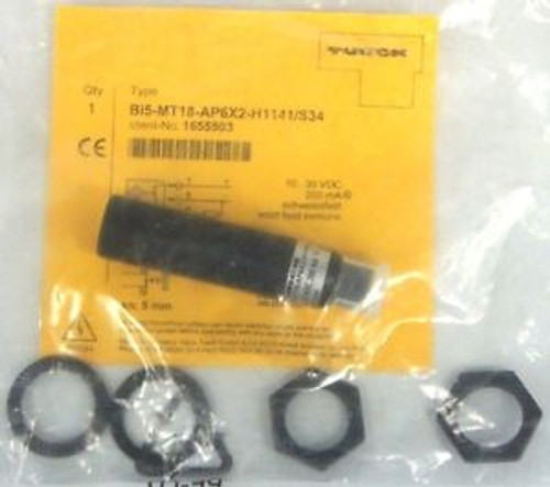 NEW TURCK BI5-MT18-AP6X2-H1141/S34 PROXIMITY SENSOR 1655503