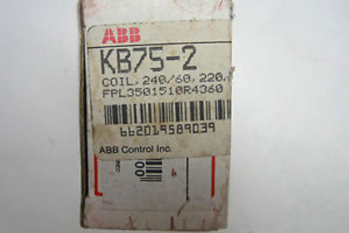 NEW ABB KB75-2 COIL BK752