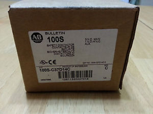 Allen Bradley 100S-C37D14C Safety Contactor