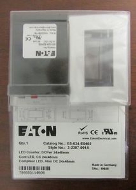 EATON DURANT E5 024 E0402 10-30 VDC LED Counter