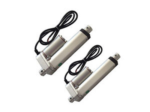 Two sets of 2 inch Stroke 225lb Max Lift Output 12-Volt Linear Actuator