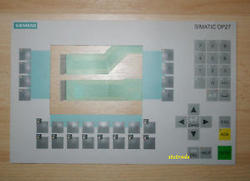 NEW Siemens OP27 6AV3627-1JK00-0AX0 Membrane Keypad , 6AV3 627-1JK00-0AX0  0P27