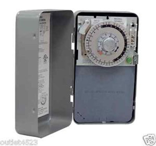 N Commercial Defrost Timer Paragon 8145-21 S814521 40 AMP 2 HP 208/240 Volts 50