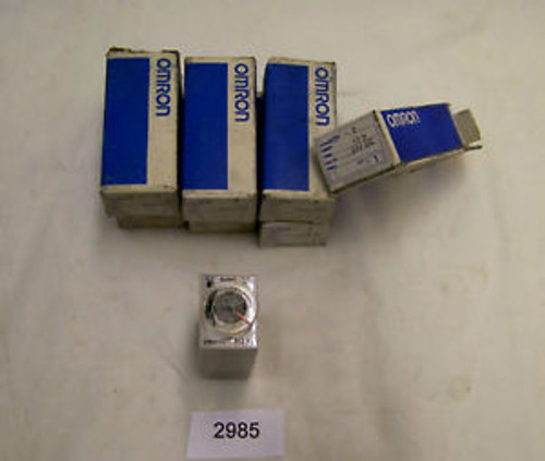 (2986)  7 Omron Relays H3Y-2