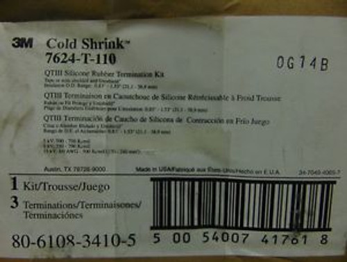 3m cold shrink 7624-T-110