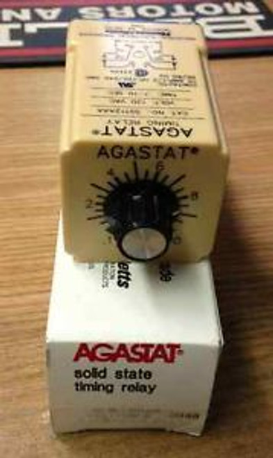 AGASTAT SOLID STATE TIMING RELAY P/N: SST12AAA (B93)