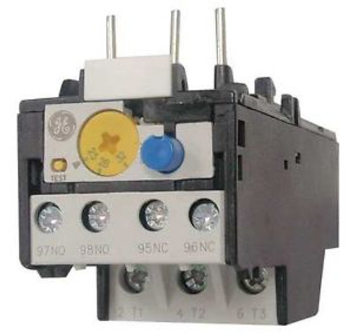GENERAL ELECTRIC RTN1T Overload Relay, Class 10, 17.5 to 22A