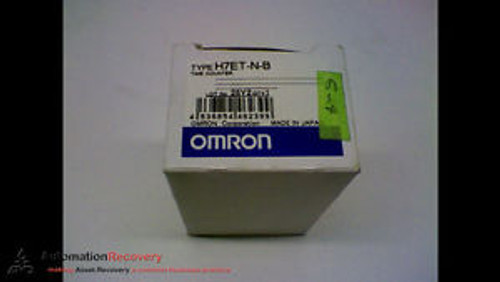 OMRON H7ET-N-B TIME COUNTER 100-240VAC, NEW