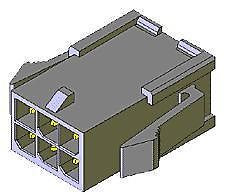 Headers & Wire Housings 24 CKT PLUG HOUSING (100 pieces)