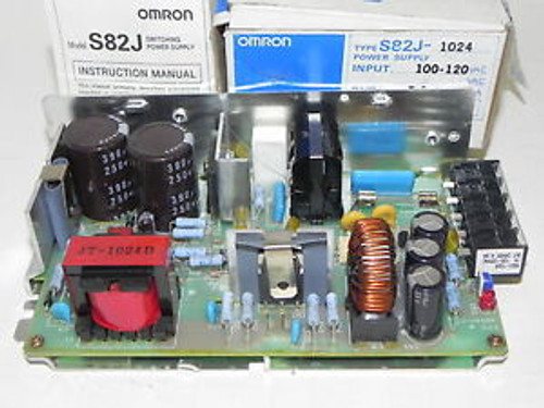 New OMRON S82J-1024 POWER SUPPLY 100-120VAC 4.5A S82J1024