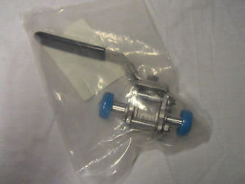 Sanitary Ball Valve - Parker - (BVCF - 50, 316)  1/2 in  1000 WOG