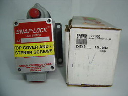 Namco Ea 060-22100 Snap- Lock Limit Switch 125V