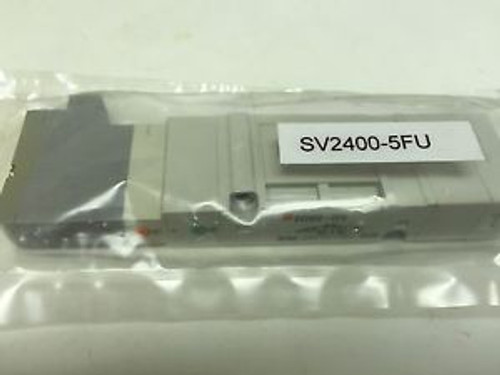 New SMC Solenoid Valve SV2400-5FU, 24 VDC, 5 port