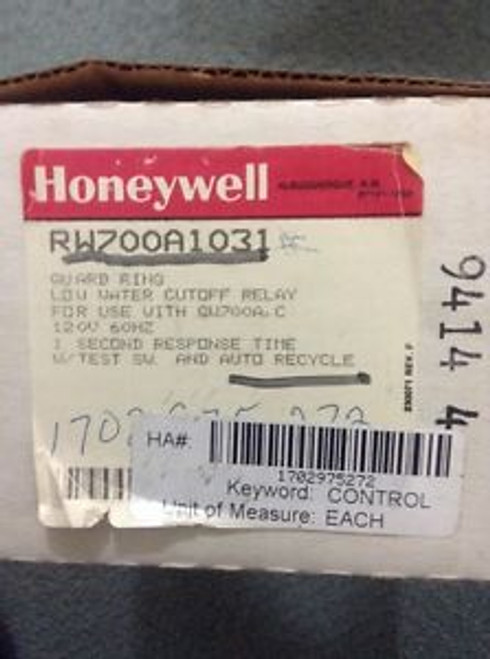 Honeywell RW700A 1031 Low Water Cutoff Relay