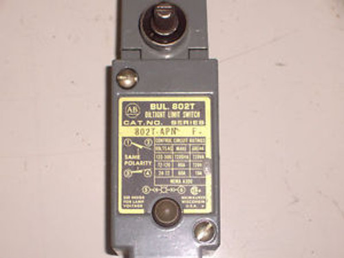 Limit Switch Plug-In Lever Type By Allen Bradley