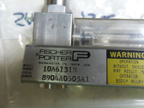 (X3-3) 1 NEW FISCHER & PORTER 10A6131N FLOW INDICATOR