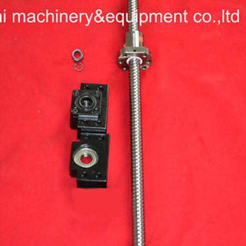 1 anti backlash ballscrew RM1605-400mm-C7 ball screws+1set BK/BF12 for CNC