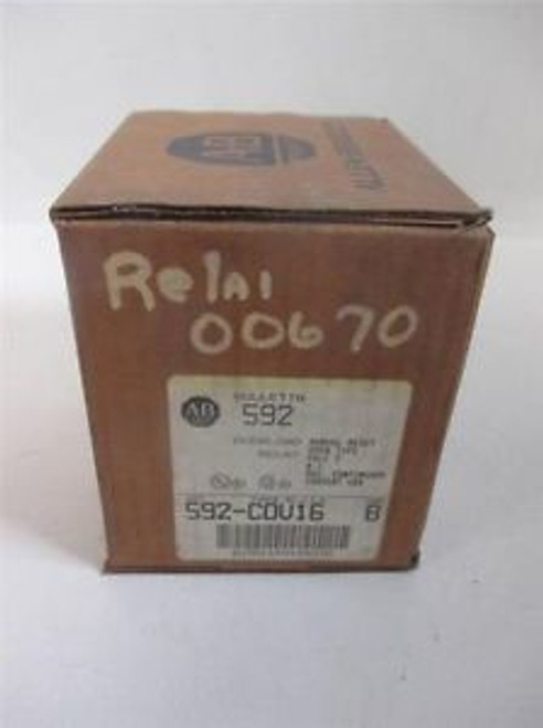 Allen Bradley 592-COV16 Ser. B Overload Relay