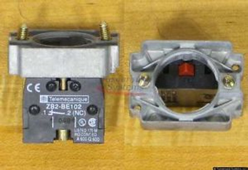 Telemecanique ZB2BZ102 Contact Block With Mounting Base, Lots Of 10, NEW
