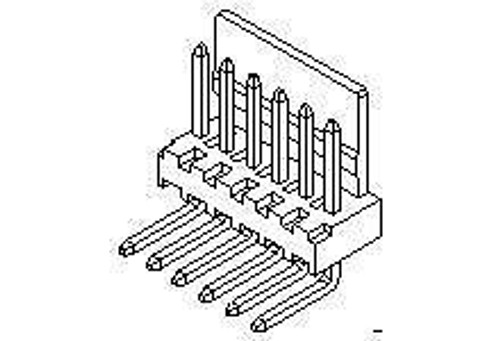 Headers & Wire Housings .100 KK HEADER (100 pieces)