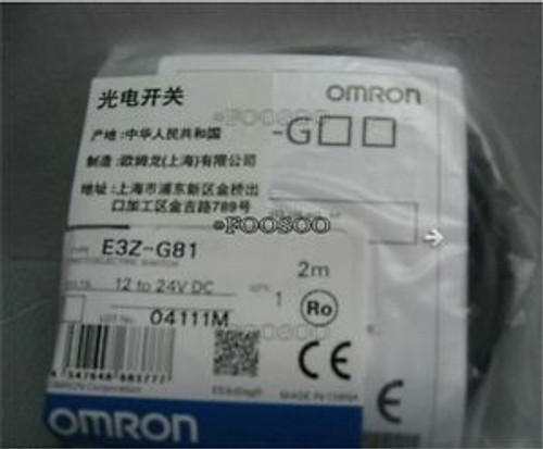New Omron E3Z-G81 12-24VDC Photoelectric Switch