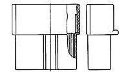 Headers & Wire Housings MIC CAP 5P W-W (100 pieces)