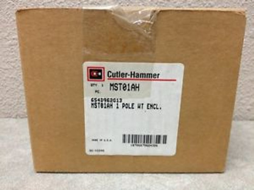 CUTLER HAMMER MST01AH 1 POLE MANUAL STARTER WATER-TITE NEMA 3R/4/5 NEW IN BOX