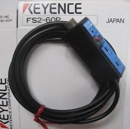 Keyence Optical Fibre Senor Amplifier FS2-60P New In Box