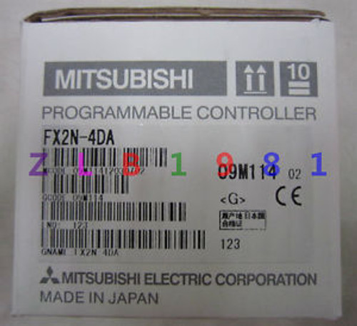 Mitsubishi FX2N-4DA  PLC Module New In Box