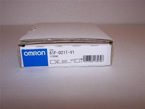 OMRON 61F-D21T-V1 CONDUCTIVE LEVEL CONTROLLER 115VAC NEW IN BOX