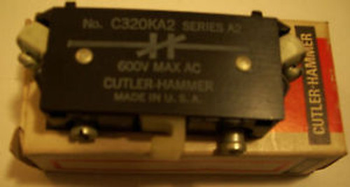 Cutler Hammer  ~  C320Ka2 Contact Block  ~ New