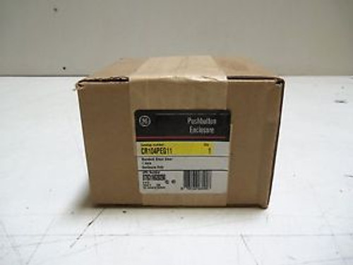 GENERAL ELECTRIC CR104PEG11 PUSHBUTTON ENCLOSURE 1 HOLE  SEALED