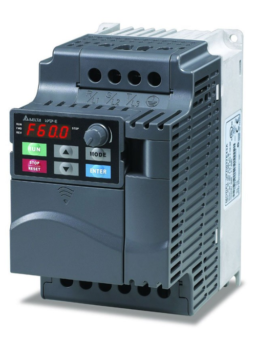 Delta, Vfd015El23A , Micro Type Ac Drive, 2Hp, 230V Input, 7.5A, 3-Phase Input.