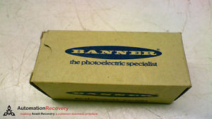 BANNER D12DAB6FPQ SPECIAL-PURPOSE GLASS AND PLASTIC FIBER OPTIC SENOR, NEW