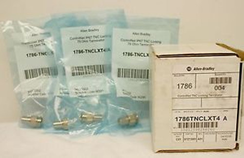 Allen Bradley 1786TNCLXT4 ControlNet TNC Locking Terminator NEW Box of 4 #2