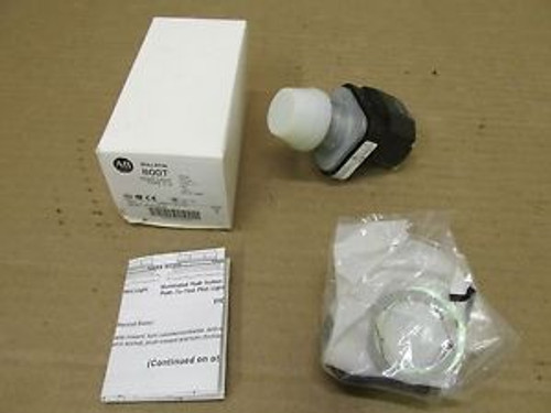 New ALLEN BRADLEY 800T-PH16W 800TPH16W LED PILOT LIGHT WHITE 120 V 800T-PH16 NEW