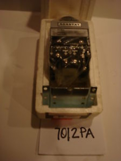 AGASTAT TIMING RELAY COIL 24VDC .1 to 1 SEC. 7012PA